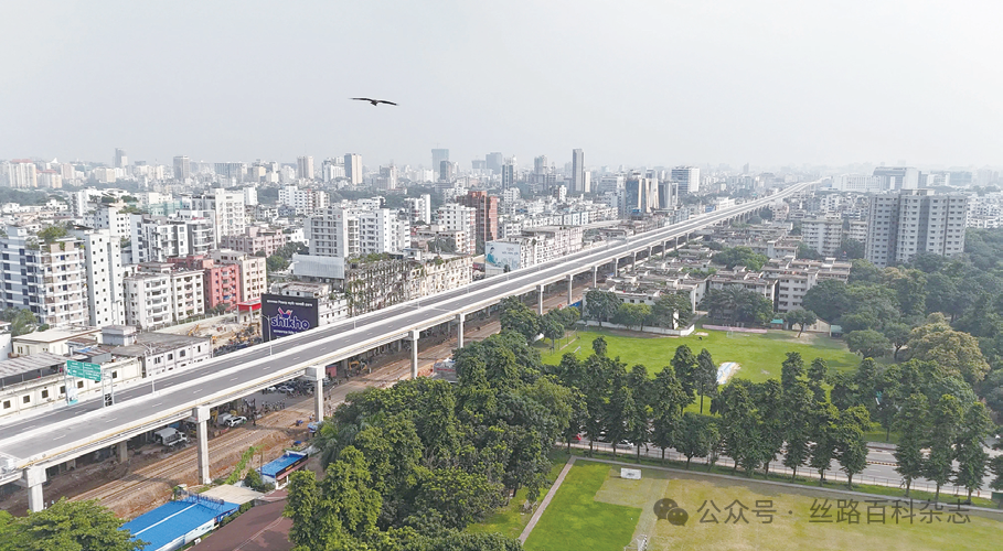 中国企业承建的孟加拉国首条高架快速路.png
